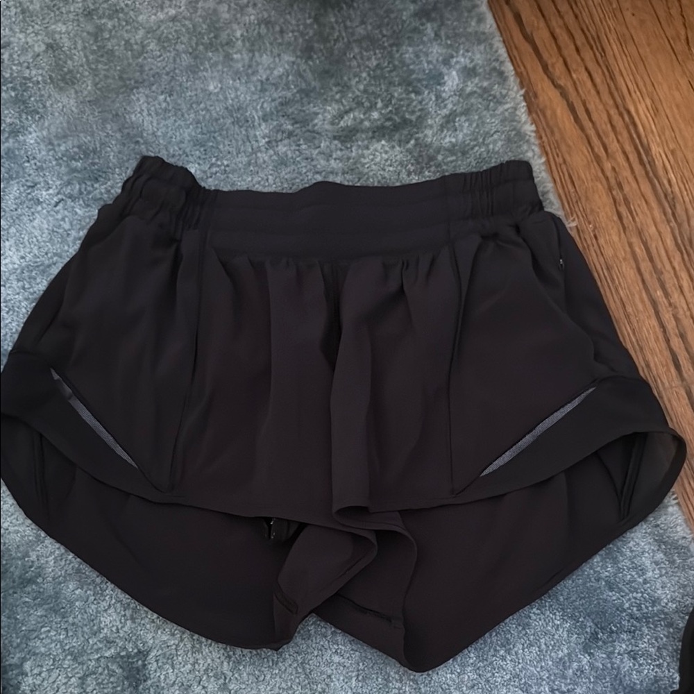 Women's Black Athletic Shorts